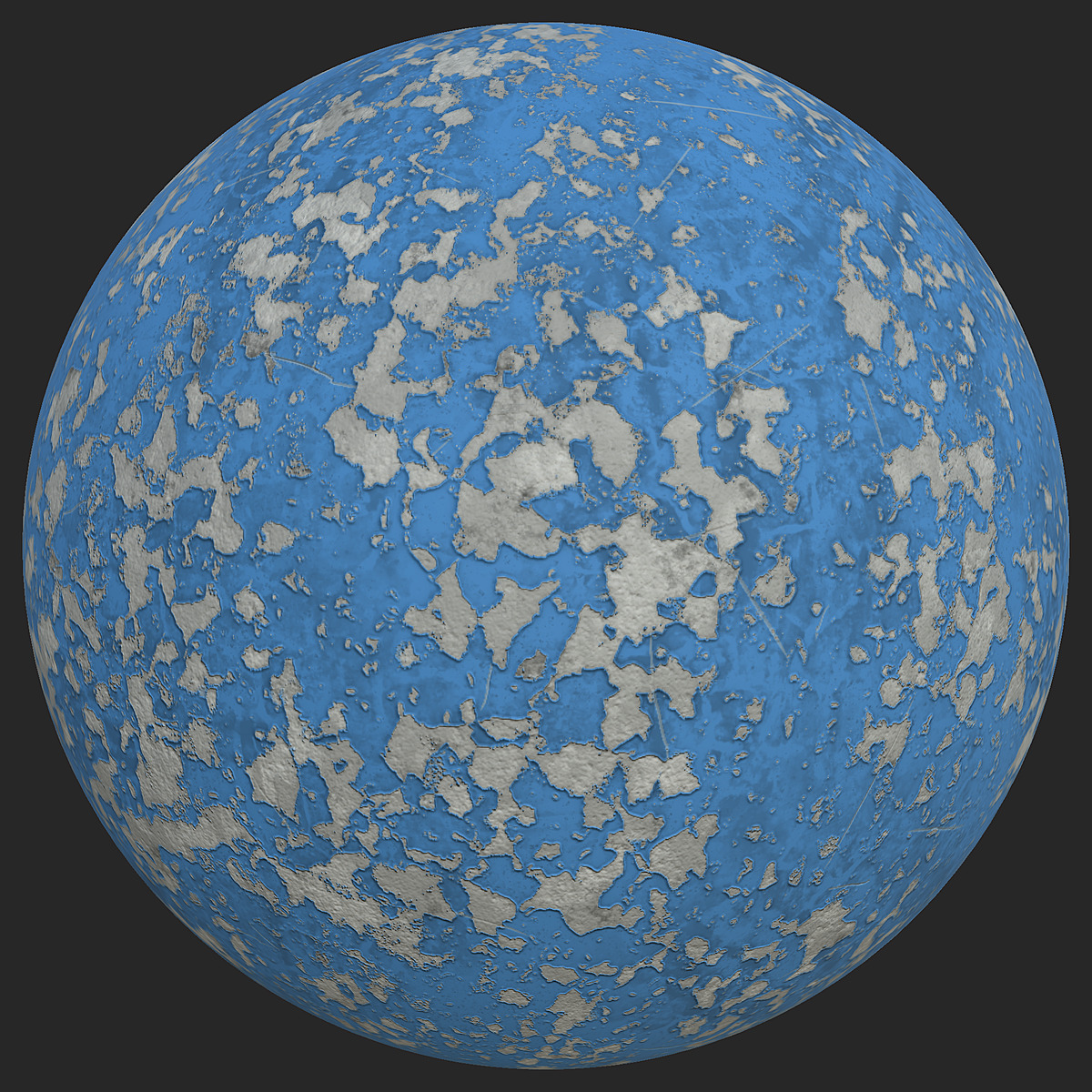 Concrete Wall With Chipped Paint Texture | Free PBR | TextureCan