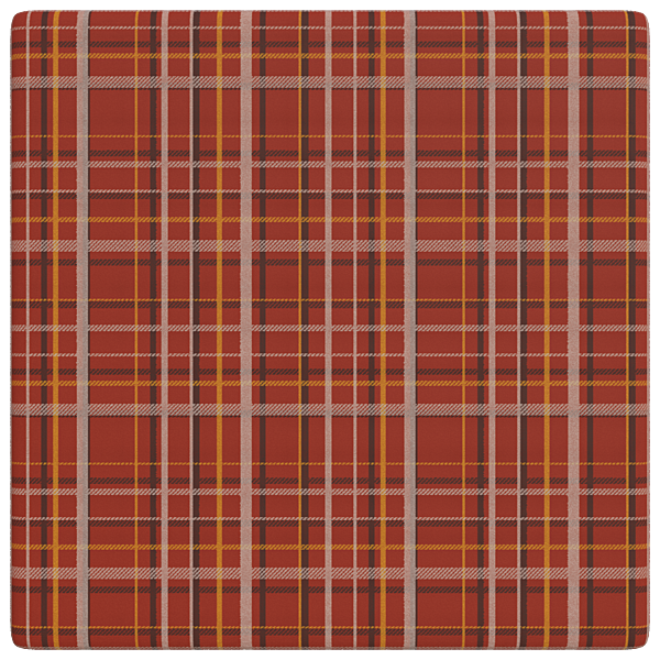 Tartan Pattern Cloth (Plane)