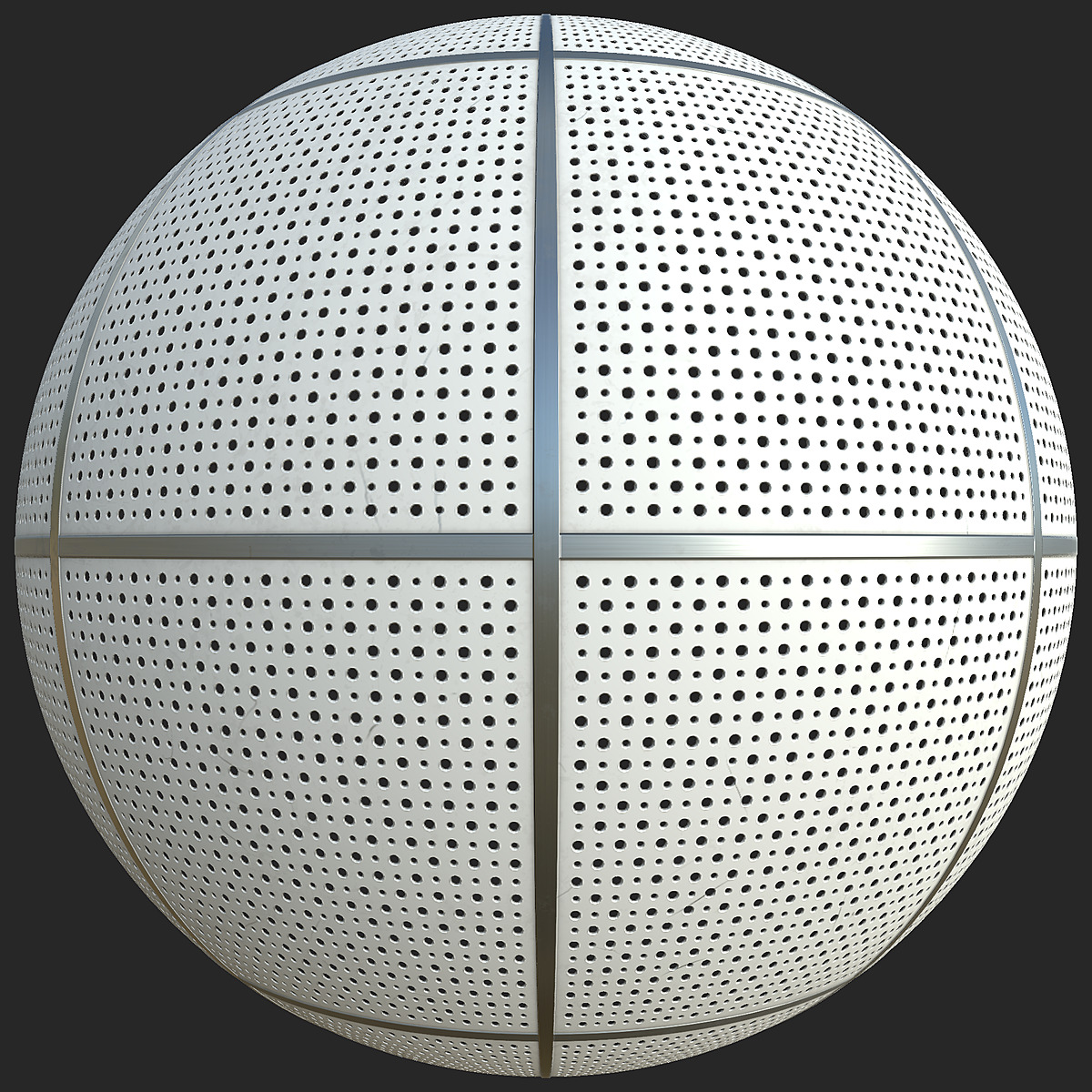 Perforated Ceiling Panels With Metal Strips Free Pbr Texturecan 6533