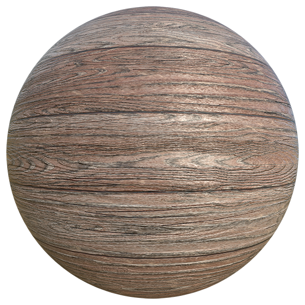 Worn Wood Plank (Sphere)