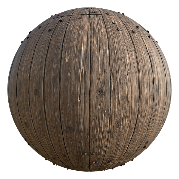 Wood Planks with Nails (Sphere)