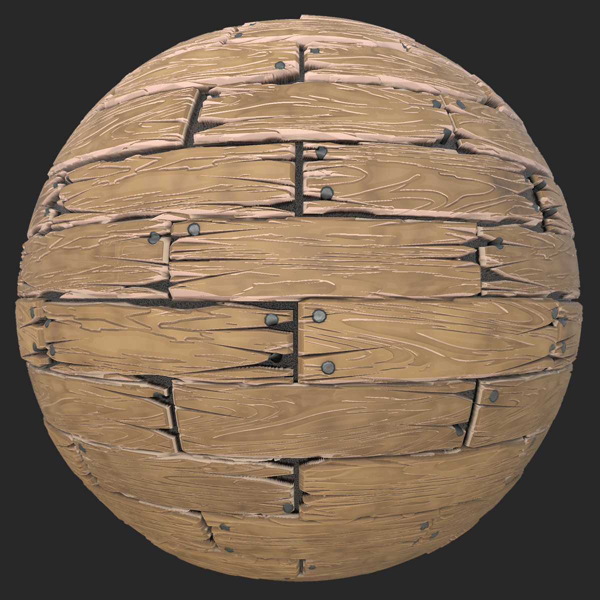 Stylized Wood Plank Texture | Free PBR | TextureCan