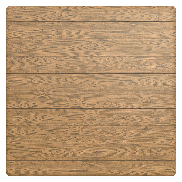 Long Dark Ash Wood Planks (Plane)